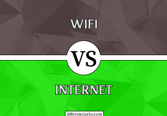 ¿Cuál es la diferencia entre el WiFi y el Internet?